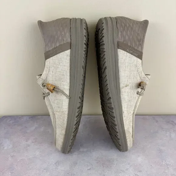 Skechers Shoes Mens Size 13 Beige Melson Casual Comfort Slip On 210864 Read - Picture 6 of 10